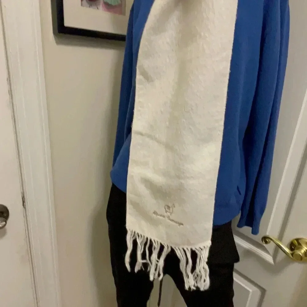 Apaco camargo beautiful wool and silk scarf